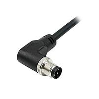 Mueller CL4B07M010 Sensor Cables / Actuator Cables L-Coded M12 4 Position Male Right Angle 16 AWG 10M