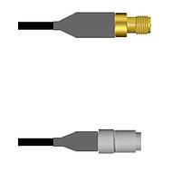 Amphenol Custom Cable Q-70066000M007i RF Cable Assemblies SMA-SJ/10/23-SP LMR24 7I