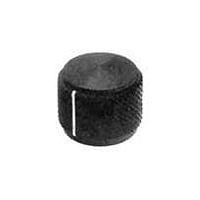Alcoswitch - TE Connectivity KD500B1/8 Cylindrical Knob BLK DIAMOND KNURL KNOB