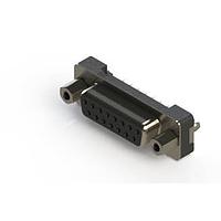 EDAC 628-015-220-017 D-Sub Connectors - Standard Density D SUB RECEPTACLE VERT METAL