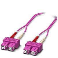 PHOENIX CONTACT 1115423 Fiber Optic Cable Assemblies FOC-SC:PA-SC:PA-OM4:D01/2