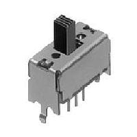 Alps Alpine SSSF025100 Slide Switches 0.1 Amps at 30 Volts Through Hole