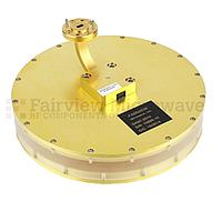 Fairview SANT-2010 WR-15 Waveguide Horn Antenna With UG-387/U Round Cover Flange and 0 dBi Typical Gain Operating From 58 GHz to 63 GHz Frequency Range