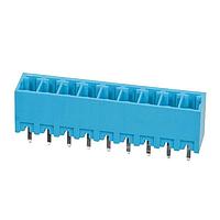 Same Sky (formerly CUI Devices) TBP02R2-381-09BE Headers Terminal block, pluggable, 3.81, receptical, 9 pole, blue