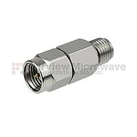 Fairviewmicrowave SA6-00 0 dB Fixed Attenuator SMA Male To SMA Female Up To 6 GHz Rated To 2 Watts With Passivated Stainless Steel Body