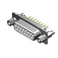 Molex / FCT 173109-1465 D-Sub Connectors - Standard Density FCT DSUB STR PC RCPT 25 PN W/SNAPIN