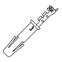 Eaton Souriau-Sunbank SC24ML-1S6 Contacts Trim Trio Socket 24 AWG Contact Sz 16
