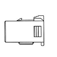 Yazaki 72831060 Receptacle Housing CONN 6P 090 II NAT