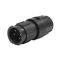 CONXALL W8280-4PG-P-321 Connectors 4#20 M Short Backshell .21 Grommet Size