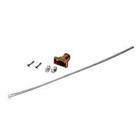 Glenair 500T010J09H08M D-Sub Backshells MICRO-D BAND TOP HEX JKSCRW UNCOIL MICRO