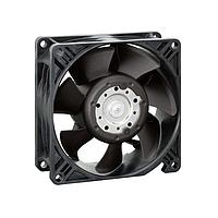 ebm-papst 3258J/2H3PU Axial Fan Tubeaxial, 92x38mm, 48VDC, 158.9CFM, 33.6W, 7450RPM, Ball, Speed Signal, IP68