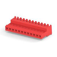 AMP Connectors - TE Connectivity 4-641241-2 Receptacle Assembly 12P MTA100 CONN ASSY RED LF