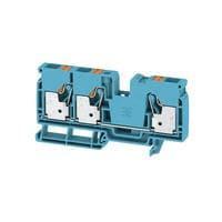 Weidmuller 2490510000 Feed Through Terminal Block A3C 10 BL