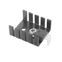 Aavid 530613B00000G Component Channel Heat Sink for TO220, Horizontal/Vertical, 16.7 Degree C/W, 12.19x10.16mm