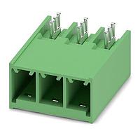 PHOENIX CONTACT 1055247 Headers & Wire Housings PCB header  nominal cross section: 6 mm  color: green  nominal current: 41 A  rated voltage (III/2): 630 V  contact surface: Tin  type of contact: Male connector  Number of potentials: 3  Number of rows: 1  Number of positions per row: 3  number of c