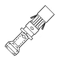 Eaton Souriau-Sunbank RC20M12G4D28 Contacts Crimp Socket Contact 20-22 AWG