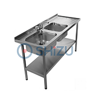 ShiZu SBR-BONRUA2 Double stainless steel sink