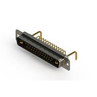 EDAC 629-27W2650-1T1 Mixed Contact D-Sub Connectors Right-angle Power Combo D-Sub Connector