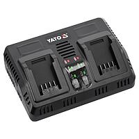 YATO YT-828499 Double Battery Charger (18V, 2.2A)