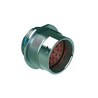 Amphenol SINE Systems AHDM04-24-23PR Connectors SZ 24 RCPT 23 POS PIN RED ARGMNT