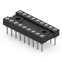 Mill-Max 210-93-318-41-001000 DIP / SIP Sockets 18P DIP SKT SOLDER TAIL