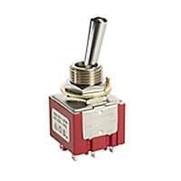 NKK Switches P2023B/UC Toggle Switches SWITCH TOGGLE DPDT 10A 125V