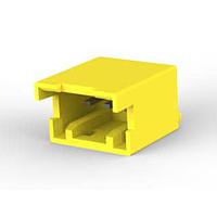 AMP Connectors - TE Connectivity 3-1871843-3 Shrouded GIC 2.5 HDR ASSY TIN VERSION 3P YELLOW
