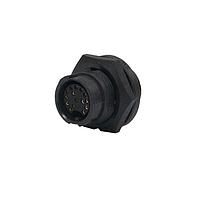 Switchcraft EN3P15F26PX Standard Circular Connector EN3 Harsh Environment Panel, 15-pin, Female, PC Tail (0.187 in / 4.7 mm), Bulk