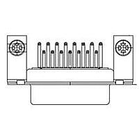 Molex / FCT 173109-0169 Plug FCT DSUB RA PC PLG 37 PN W/CLINCH