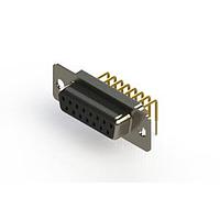 EDAC 630-M15-240-BT1 D-Sub Connectors - Standard Density Right Angle D-Sub Connector