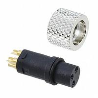 NorComp 854-003-203RLS1 Connectors M8 3 P F S/C CBL MNT SHLD G/F