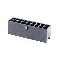 Molex 206832-1821 Headers & Wire Housings Micro-fit+ DR HDR VT ASSY,TIN,T&R 18ckt