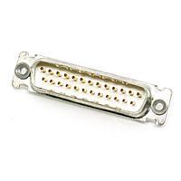 Cinch DBR25PTI Plug DSUB 25M SOD GF F FLOAT TIN IN