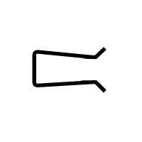 Aavid CLP-212G Component Extrusion Clips, Transistor Style TO-220/MAX-220/TO-218/MULTIWATT, 0.5mm, 21N