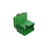 Amphenol SINE Systems ATF13-12PC-BM33 Headers 12Pin C Key 3X Screw Boss Ext Height Tin