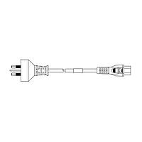 Volex VC-1434-21-180 AC Power Cord 2.5A/250V AUST/NEW Z 6FT (1.8m) BLACK