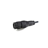 Amphenol LTW GBD-08AFFM-TL8A03 Sensor Cables / Actuator Cables Ceres, Others (GBD), Plastic, 10A+5A, 08 pins, Female Connector, Female Contact, Straight, 3 Points Lock, Overmolded, Length 3000mm, IP68
