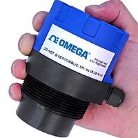 OMEGA LVU503-G-B Reflective Ultrasonic Level Transmitter w/Alarm for Small Tanks (2 in, BSPP Male, None, 9.8 ft)