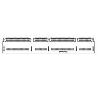 Amphenol FCI ME1016810201011 Headers Mini Cool Edge 060mm Gen Z 168  pins SMT Right Angle Seating height 305mm