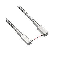 Banner Engineering IA.81.5ST5ETAMT Glass Fiber Sensors Glass Fiber; Individual 0.05 in Bundle; Tight Right-Angle Tip; Stainless Sheathing 18 in; Stainless Terminated For Plastic Fiber Sensors excluding D10