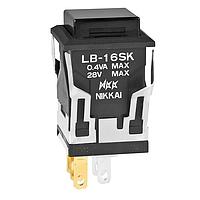 NKK Switches LB16SKG01-1F-A Pushbutton Switches SPDT ON-ON SPOT LED