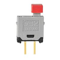 NKK Switches GB215AP-C Sealed SPST OFF(ON) RED