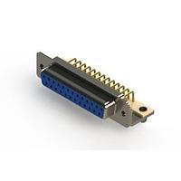 EDAC 630-M25-340-LN3 D-Sub Connectors - Standard Density Right Angle D-Sub Connector