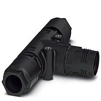 PHOENIX CONTACT 1411417 Circular Metric Connectors QPD T 4PE6,0 2X12-20 BK