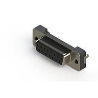 EDAC 628-015-326-016 D-Sub Connectors - Standard Density Vertical Plastic Body D-Sub Connector