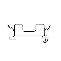 Eaton BK-S-8002-1X-DIN Angle Terminal S-8002 WITH RAIL ADAPTER