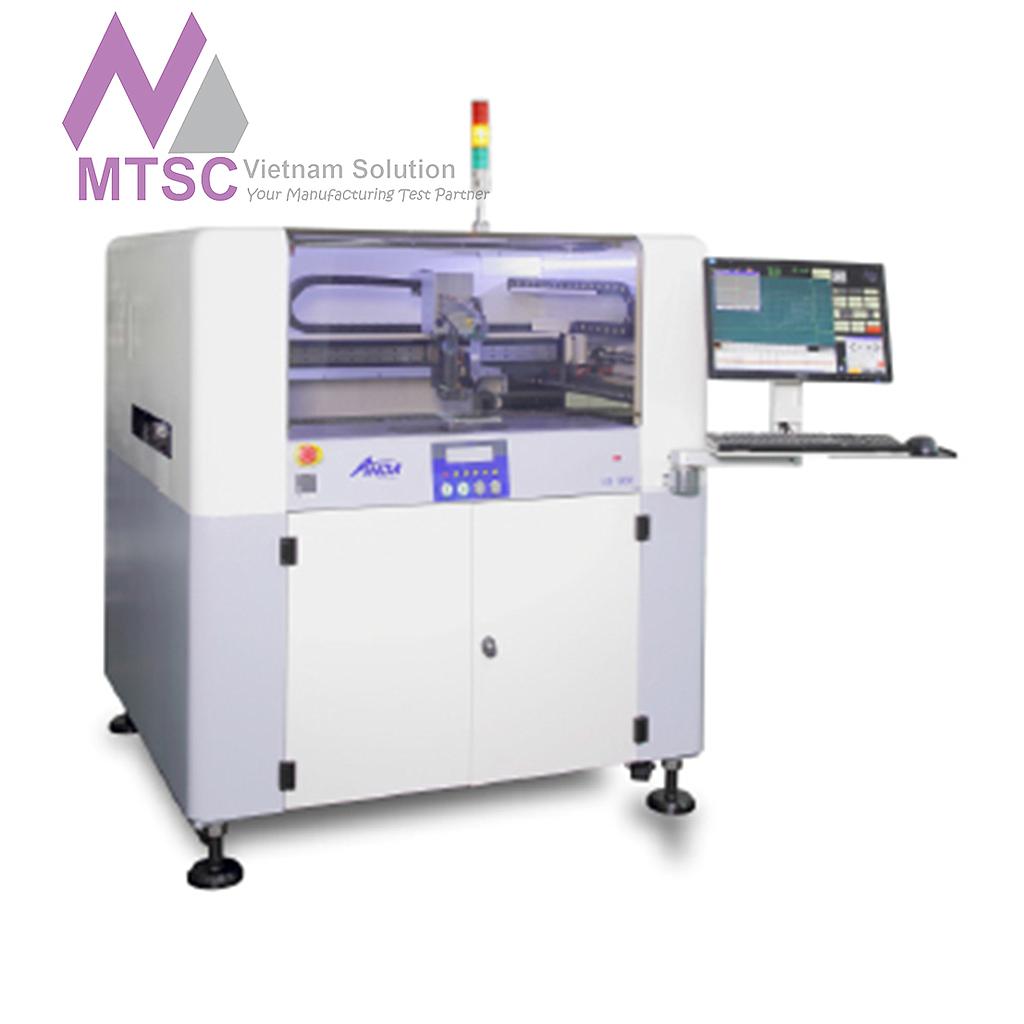 Industrial fluid dispensing equipment used in production and packaging processes