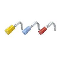 KS Terminals PBDNYD5-250 Piggyback Nylon, Double Crimp Piggy Back, 12-10 AWG, .032 x .250