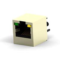 AMP Connectors - TE Connectivity 1734577-3 Modular 8P8C SHD G/Y 30U