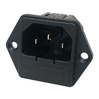 Adam Tech IEC-F-2 Inlets M SCREW-ON INTL I/O PANEL MOUNT